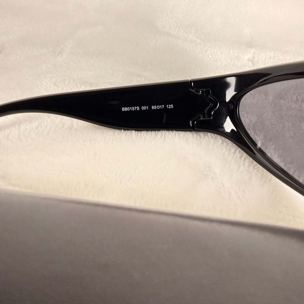 Balenciaga Sunglasses Black Wrap Style (Used) - Picture 6 of 9